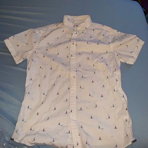 Express Sail Boat Button Down Shirt